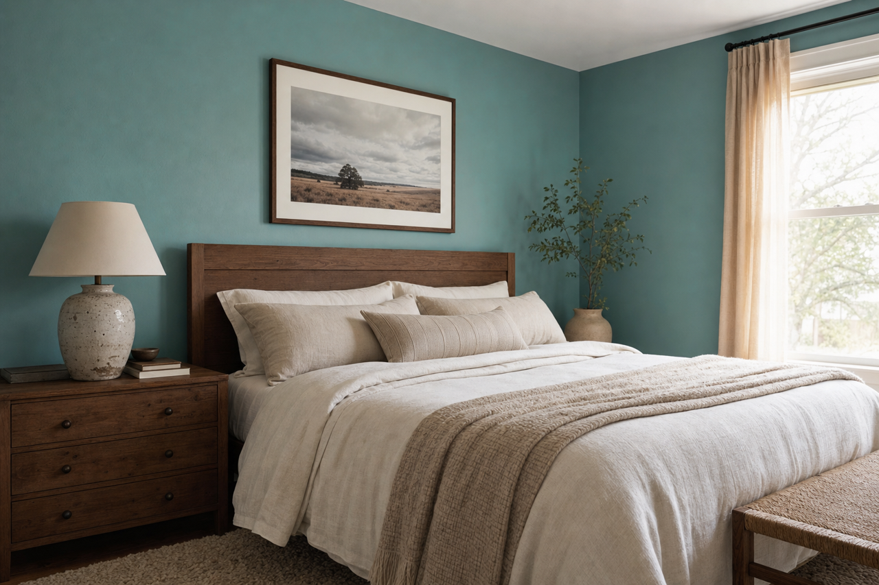 Majestic by Benjamin Moore on interiors