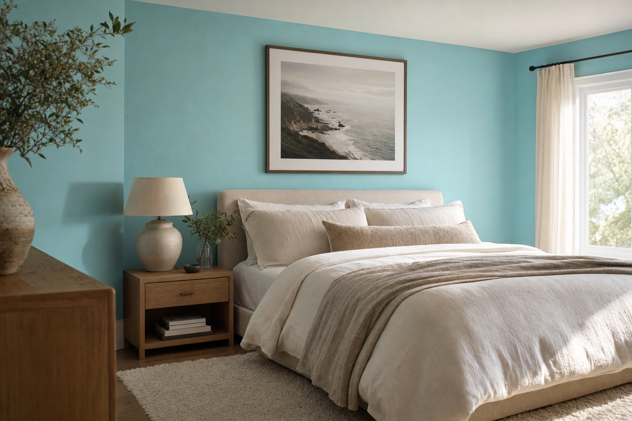 Pool by Benjamin Moore on interiors