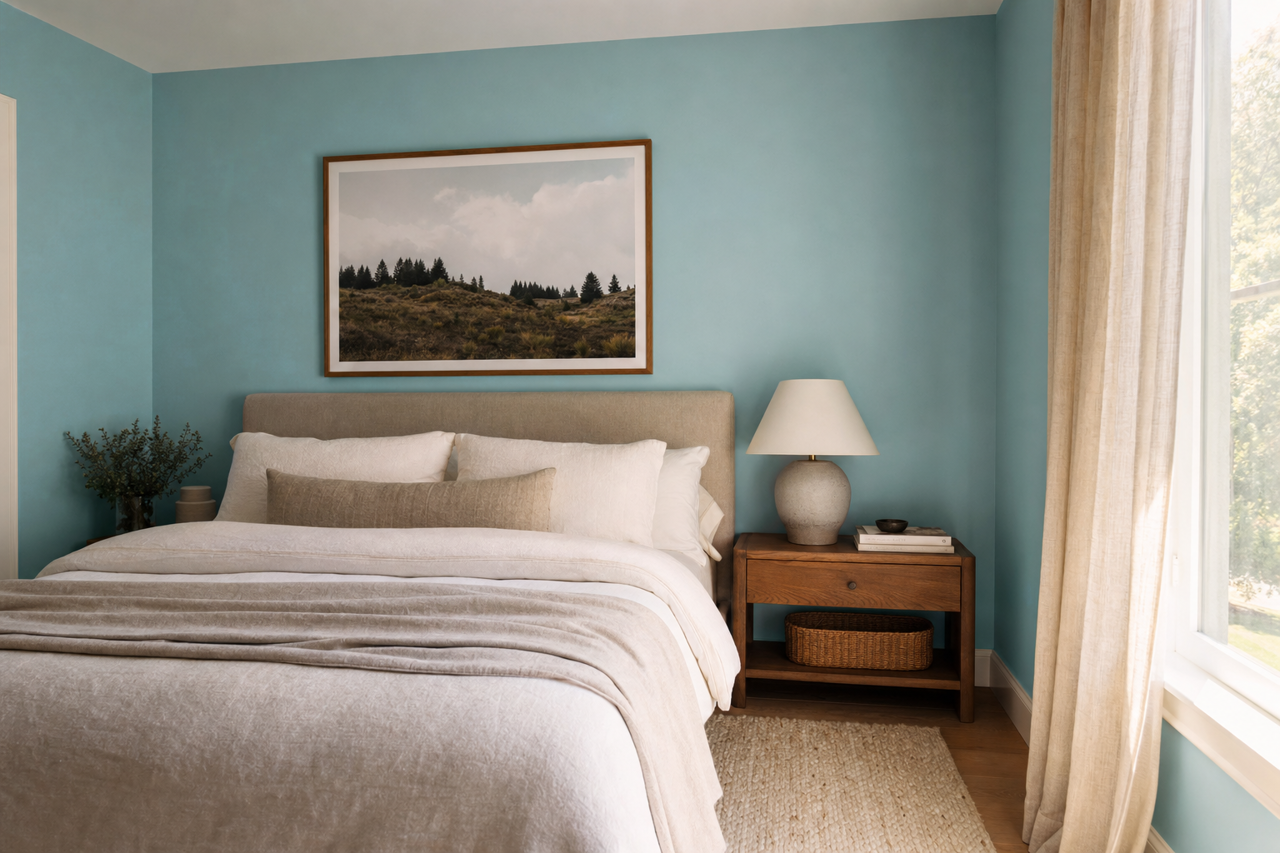 Passion by Benjamin Moore on interiors