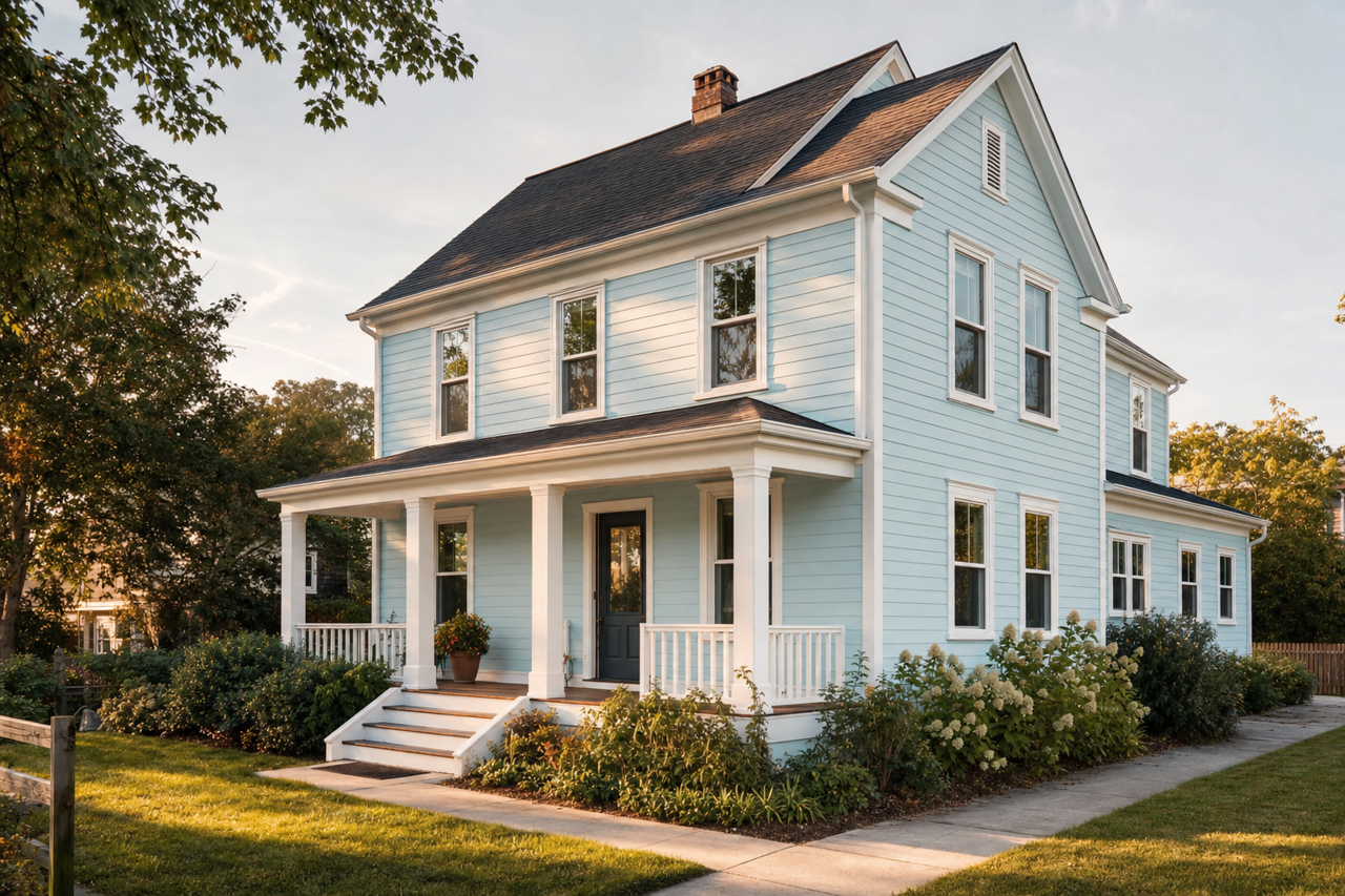 Tear by Benjamin Moore on exterior