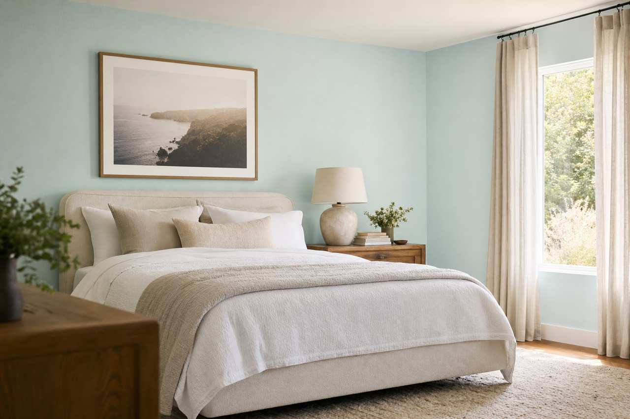 Morning by Benjamin Moore on interiors