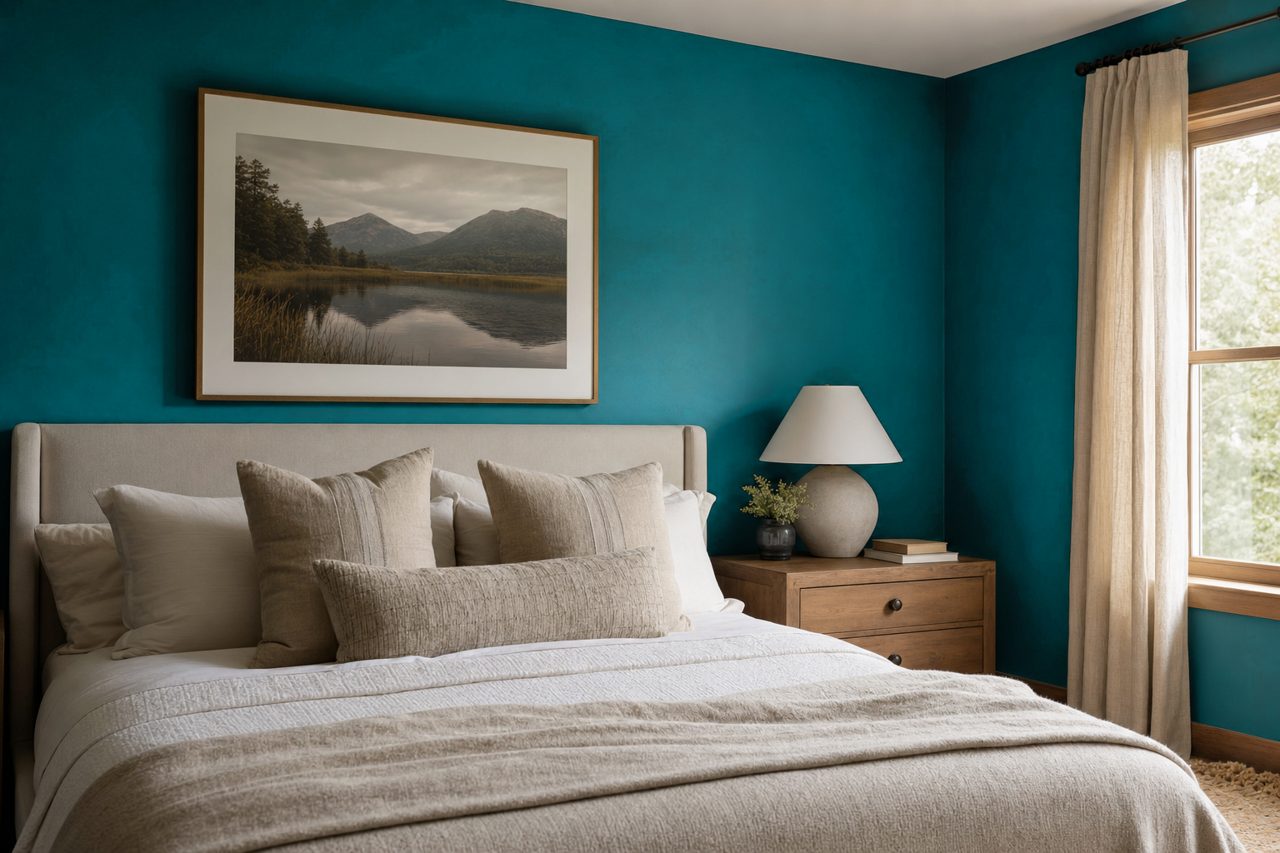 Venezuelan by Benjamin Moore on interiors