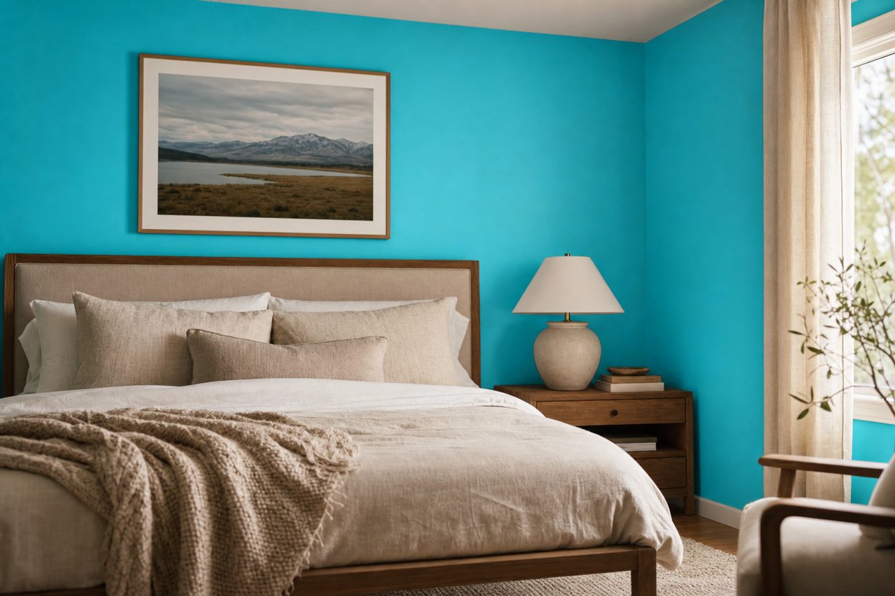 Bahaman by Benjamin Moore on interiors