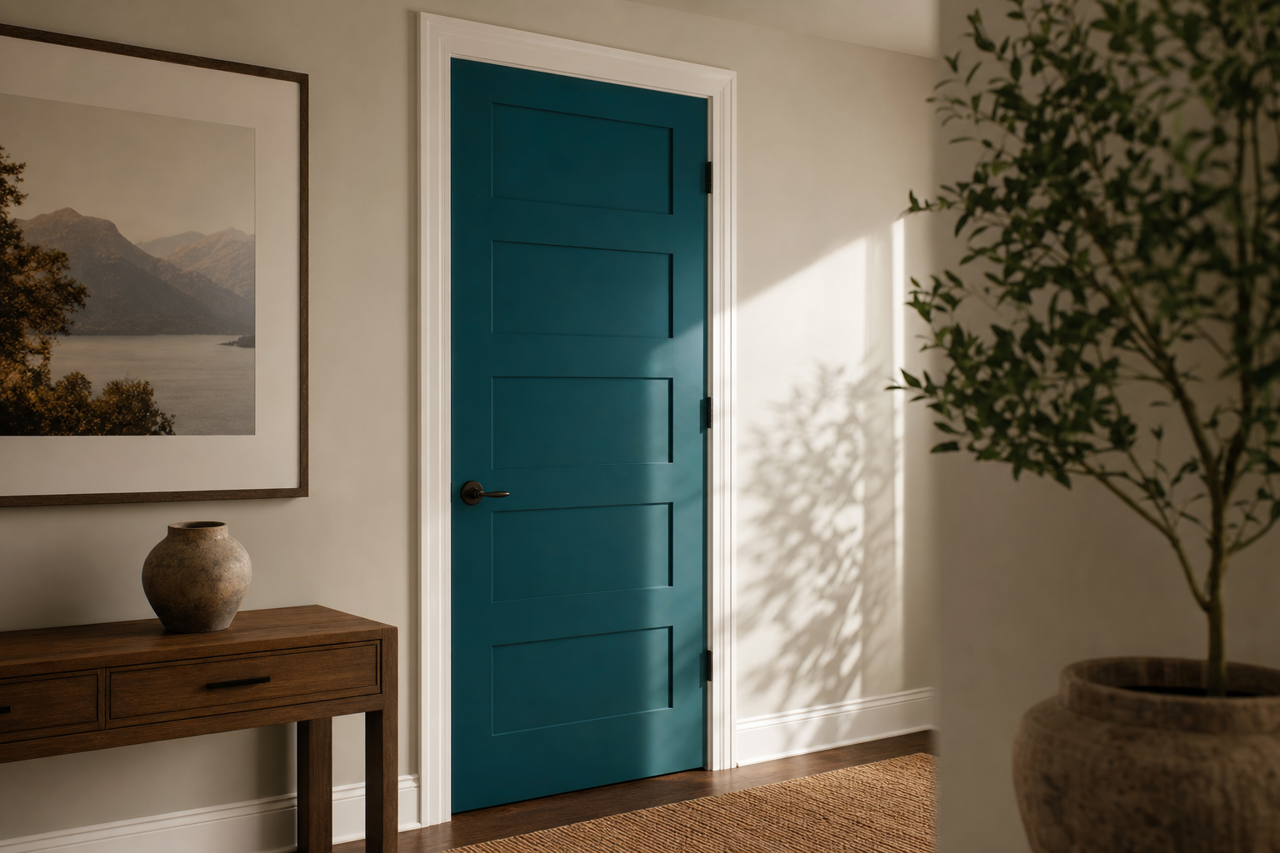 Tucson by Benjamin Moore on interior-doors