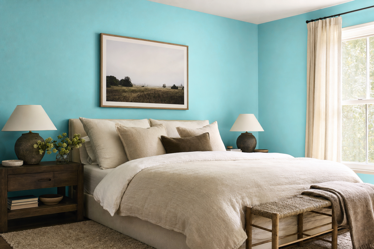 Baby by Benjamin Moore on interiors