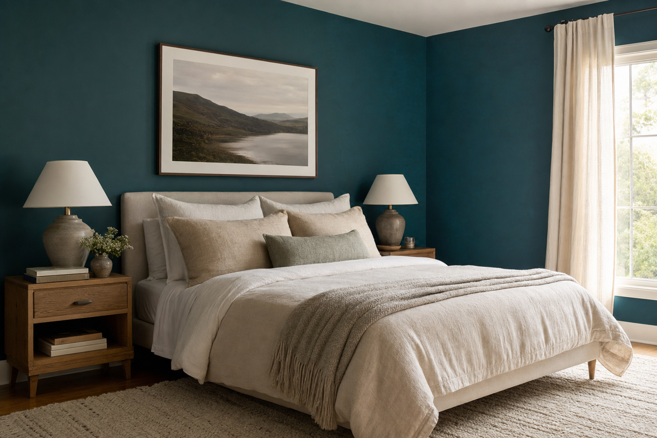 Galápagos by Benjamin Moore on interiors
