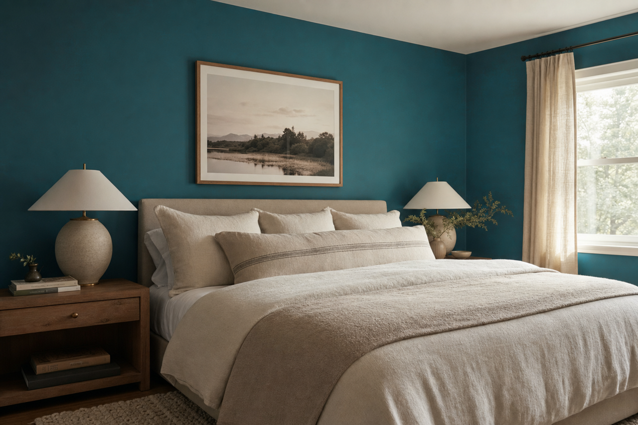 Naples by Benjamin Moore on interiors