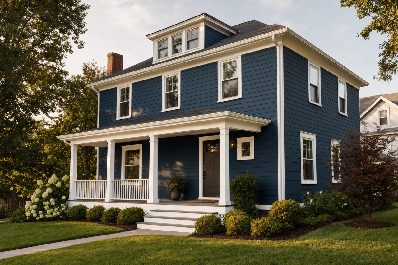 Twilight by Benjamin Moore on exterior