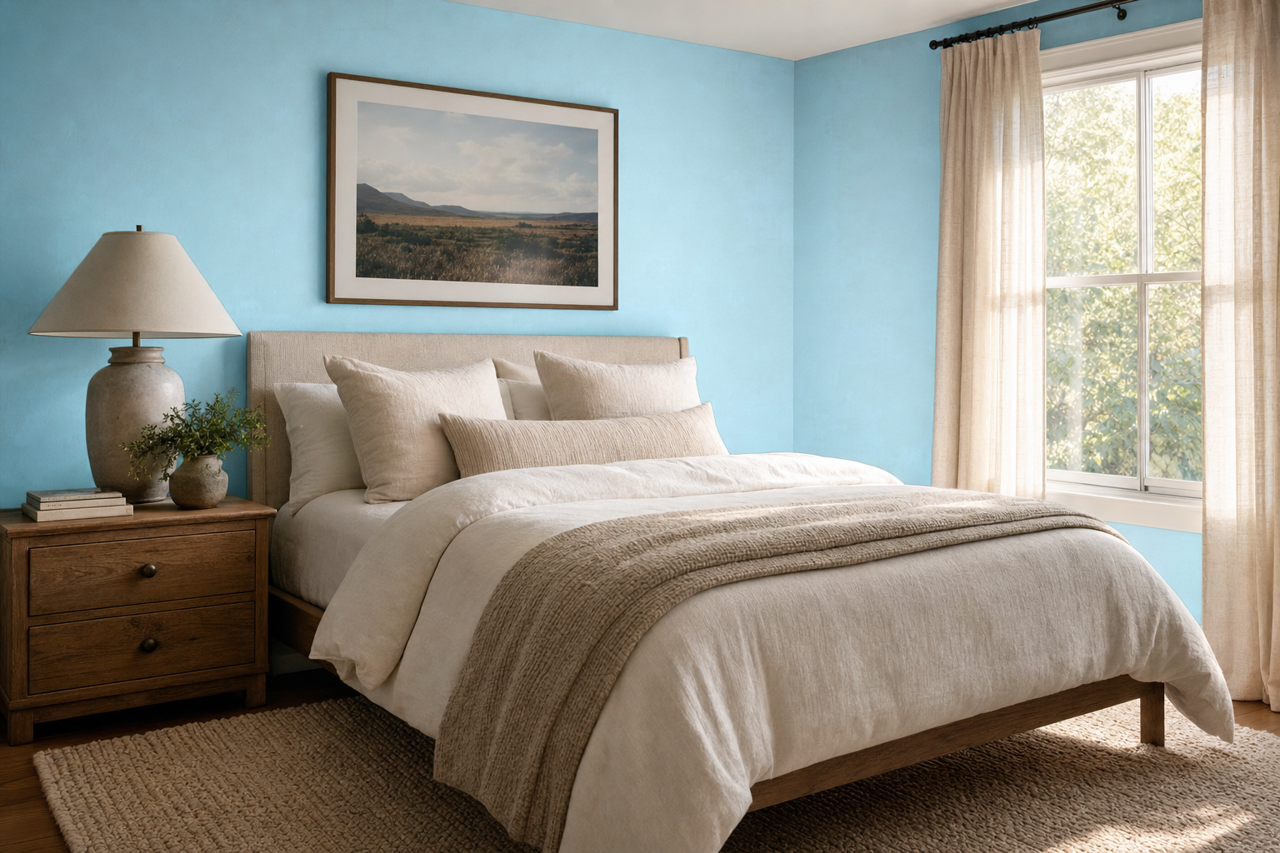 Splash by Benjamin Moore on interiors
