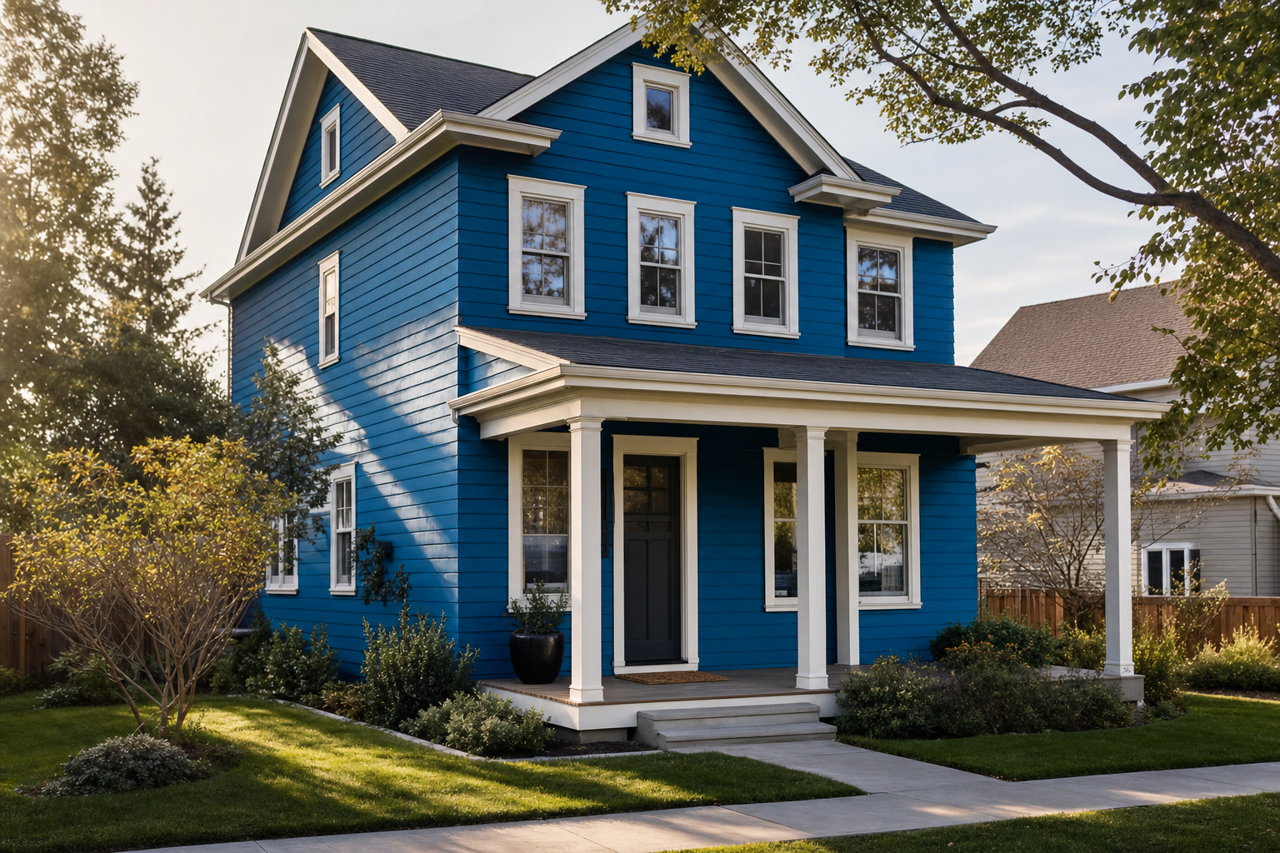 California by Benjamin Moore on exterior