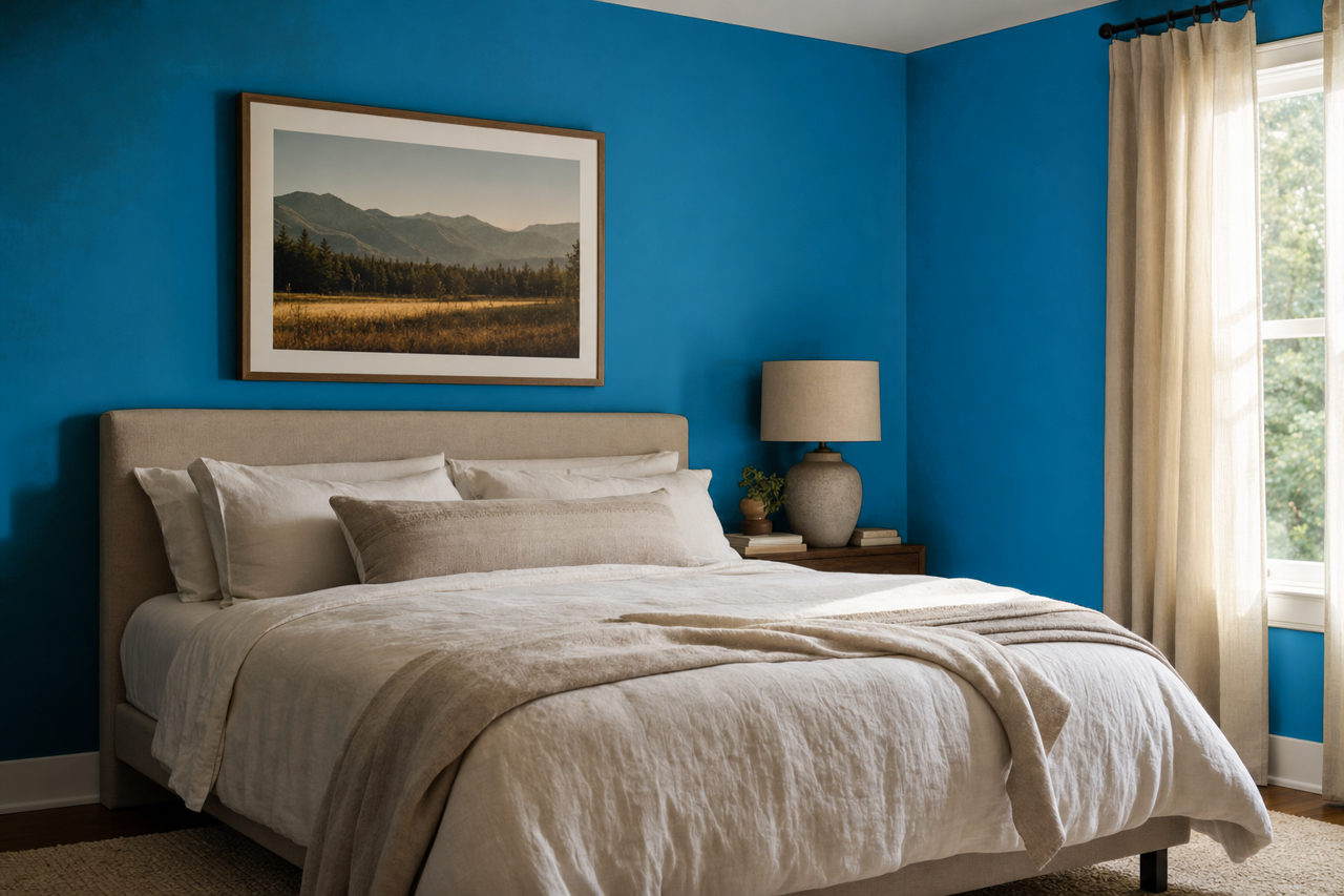 Seaport by Benjamin Moore on interiors