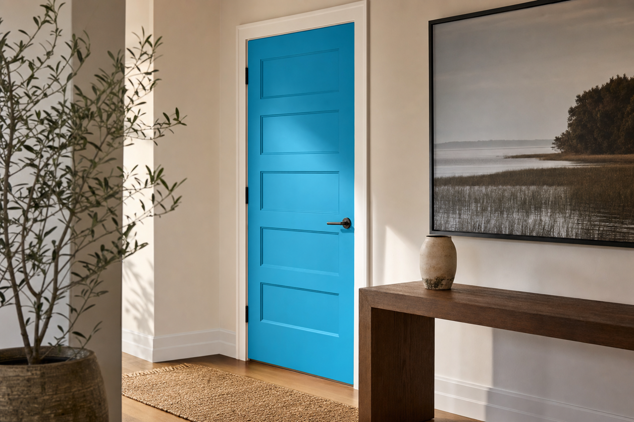 Toronto by Benjamin Moore on interior-doors