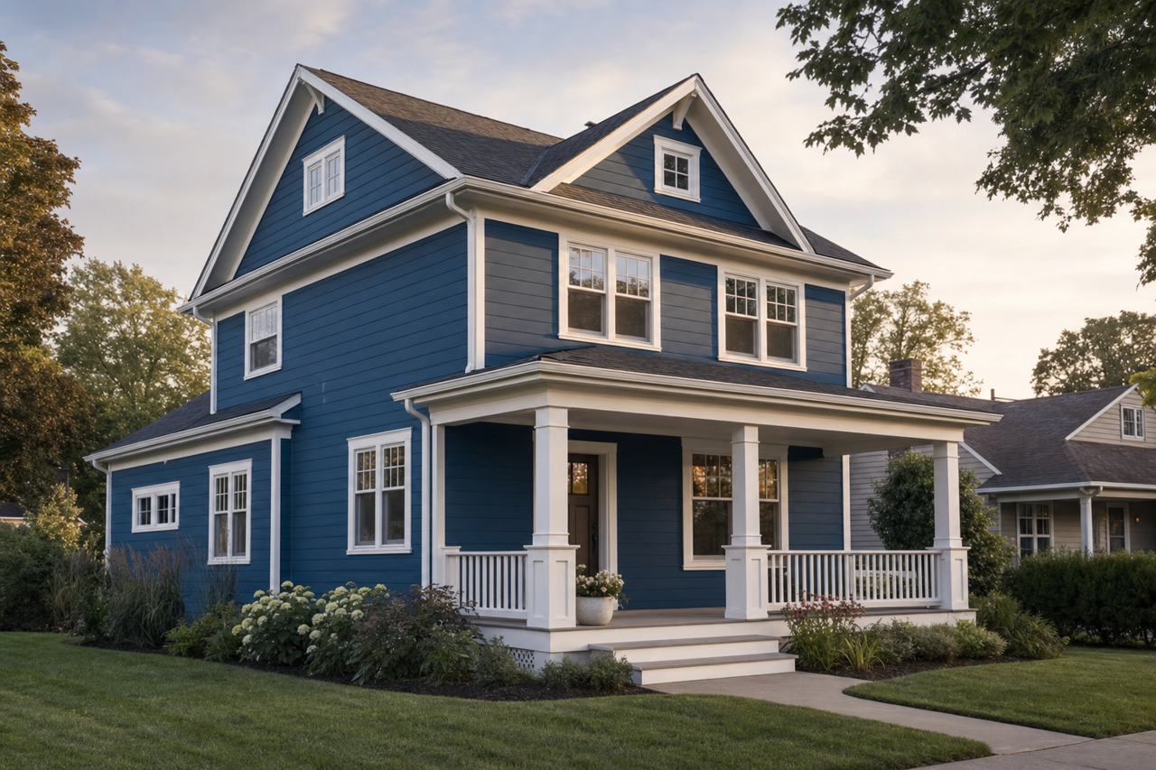 Champion by Benjamin Moore on exterior