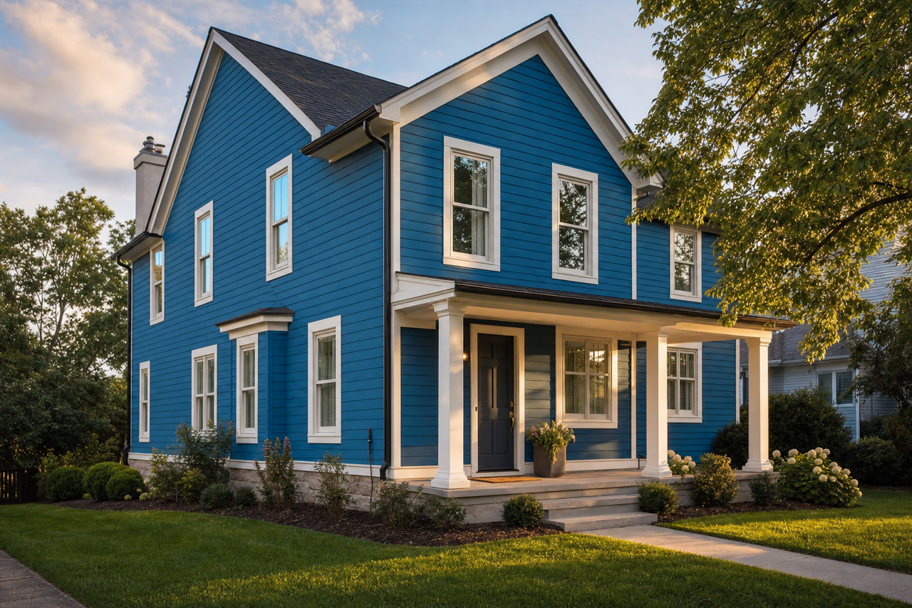 Bermuda by Benjamin Moore on exterior