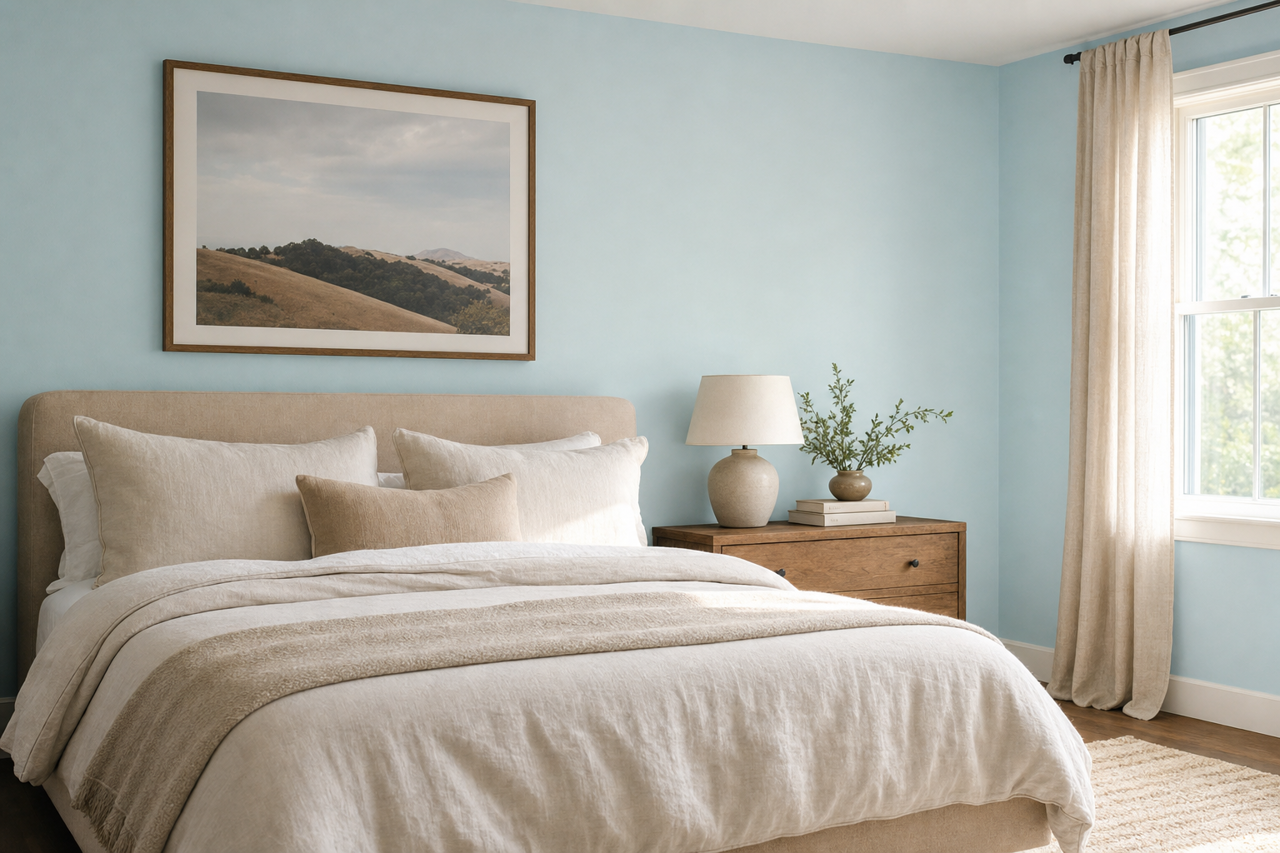 Little by Benjamin Moore on interiors