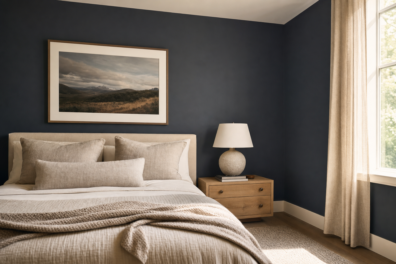 Polo by Benjamin Moore on interiors