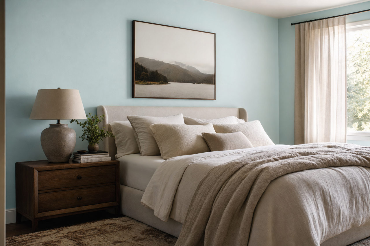 Harbor by Benjamin Moore on interiors