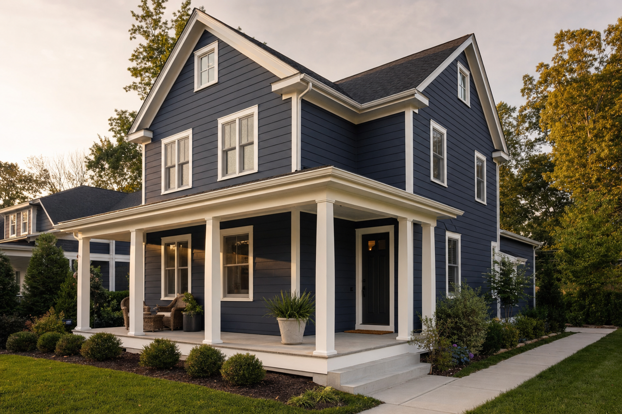 Old by Benjamin Moore on exterior
