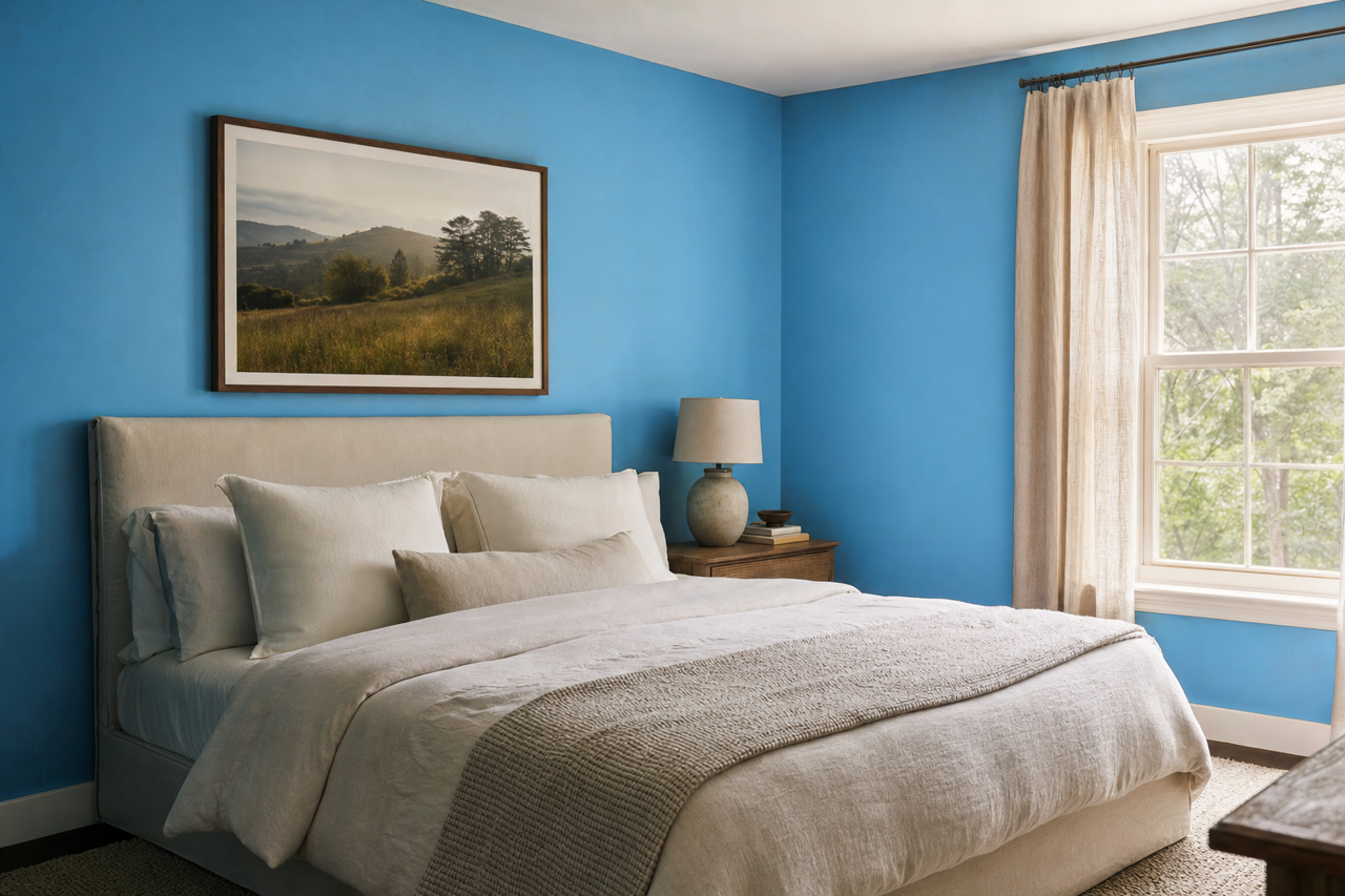 Sailor's by Benjamin Moore on interiors