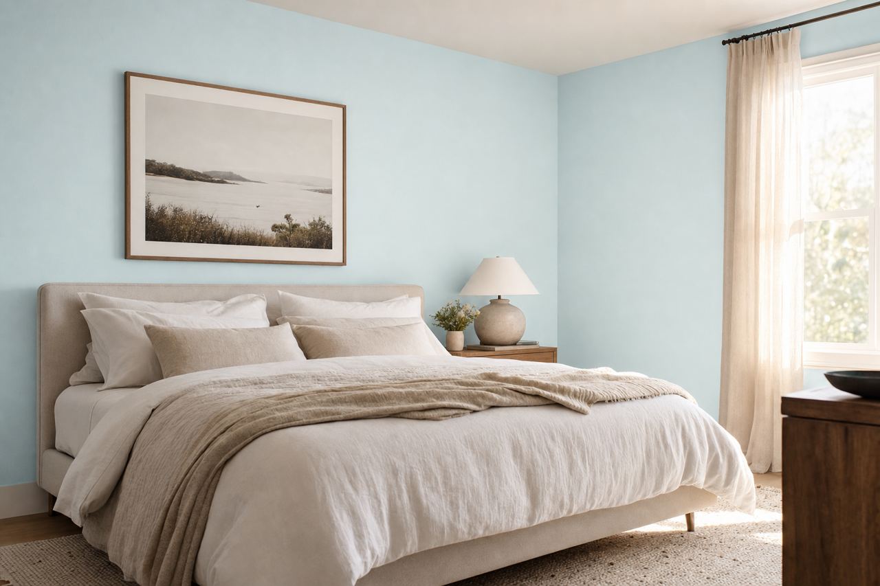 Cumulus by Benjamin Moore on interiors