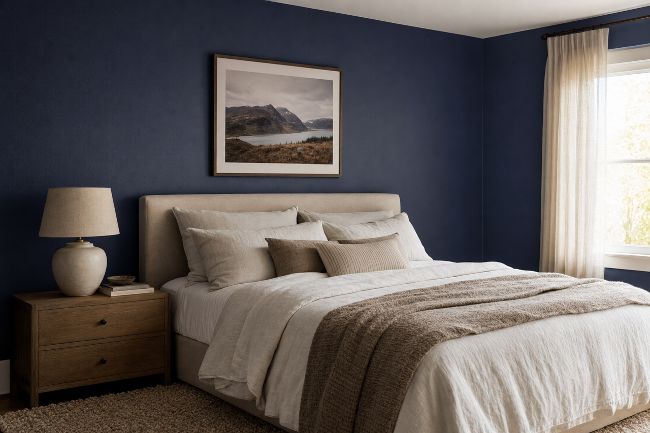 Bold by Benjamin Moore on interiors