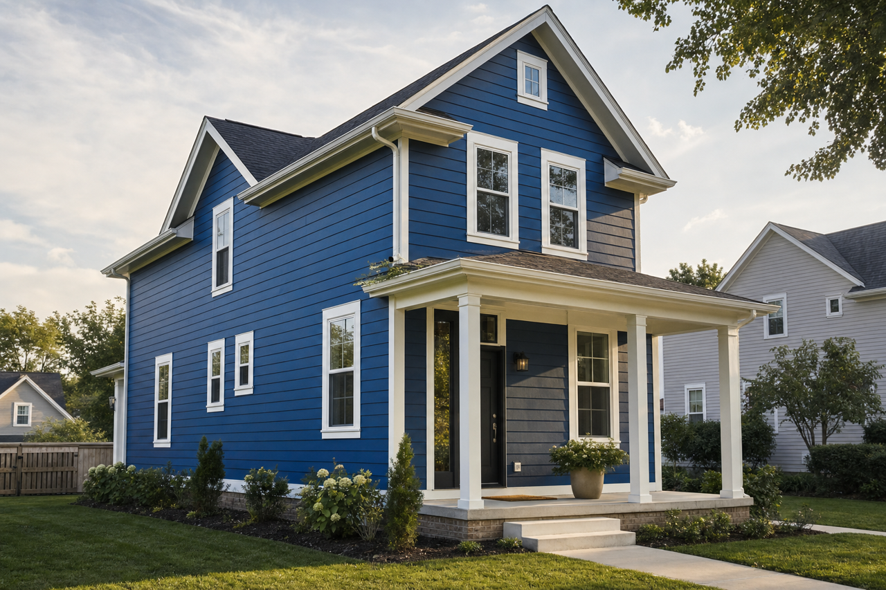 Patriot by Benjamin Moore on exterior