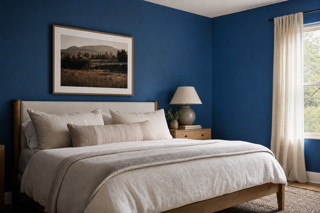 Patriot by Benjamin Moore on interiors
