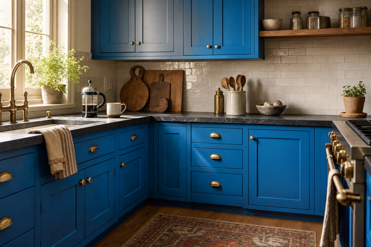Ol' by Benjamin Moore on cabinets