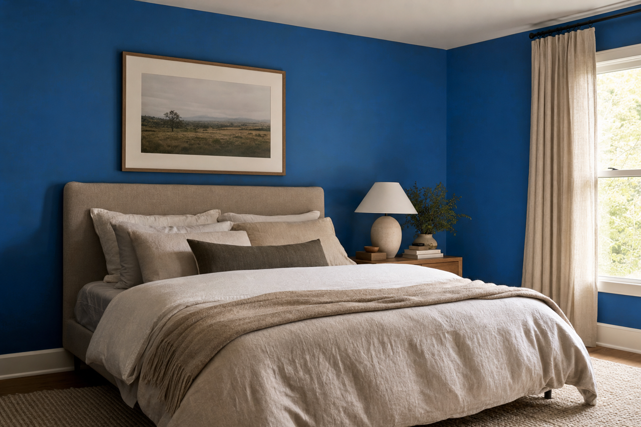 Dark by Benjamin Moore on interiors