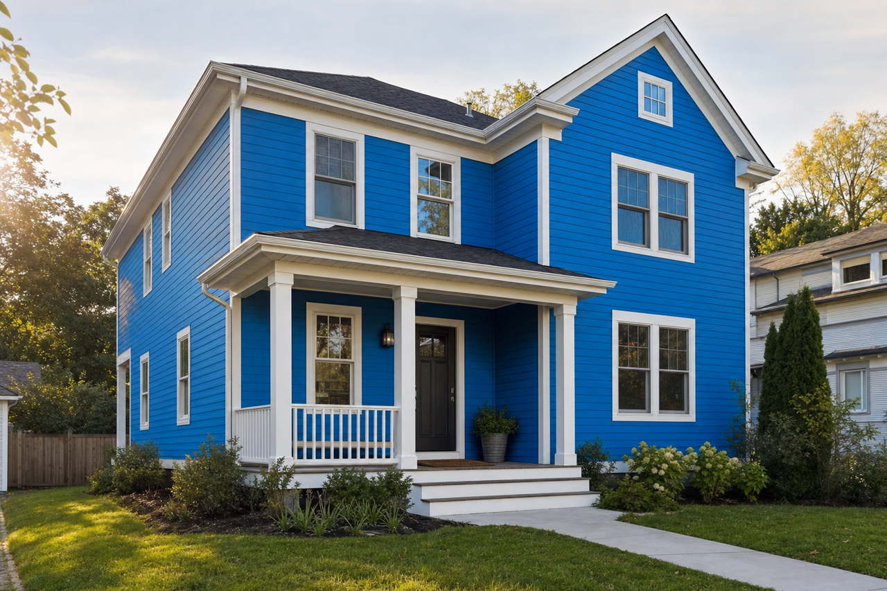 Big by Benjamin Moore on exterior