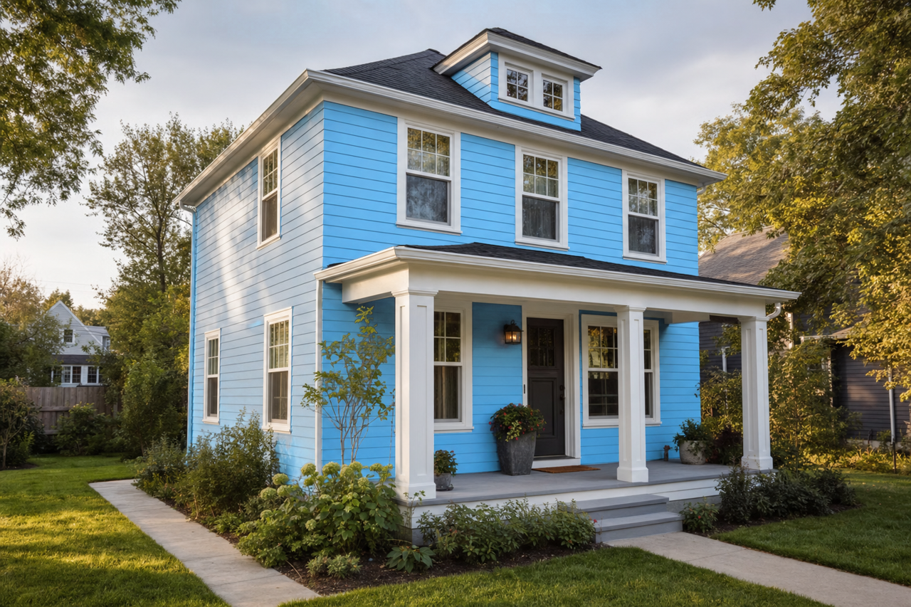 True by Benjamin Moore on exterior