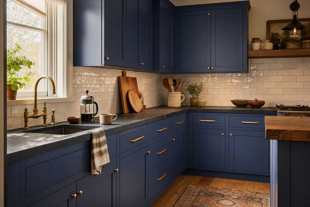 Starry by Benjamin Moore on cabinets