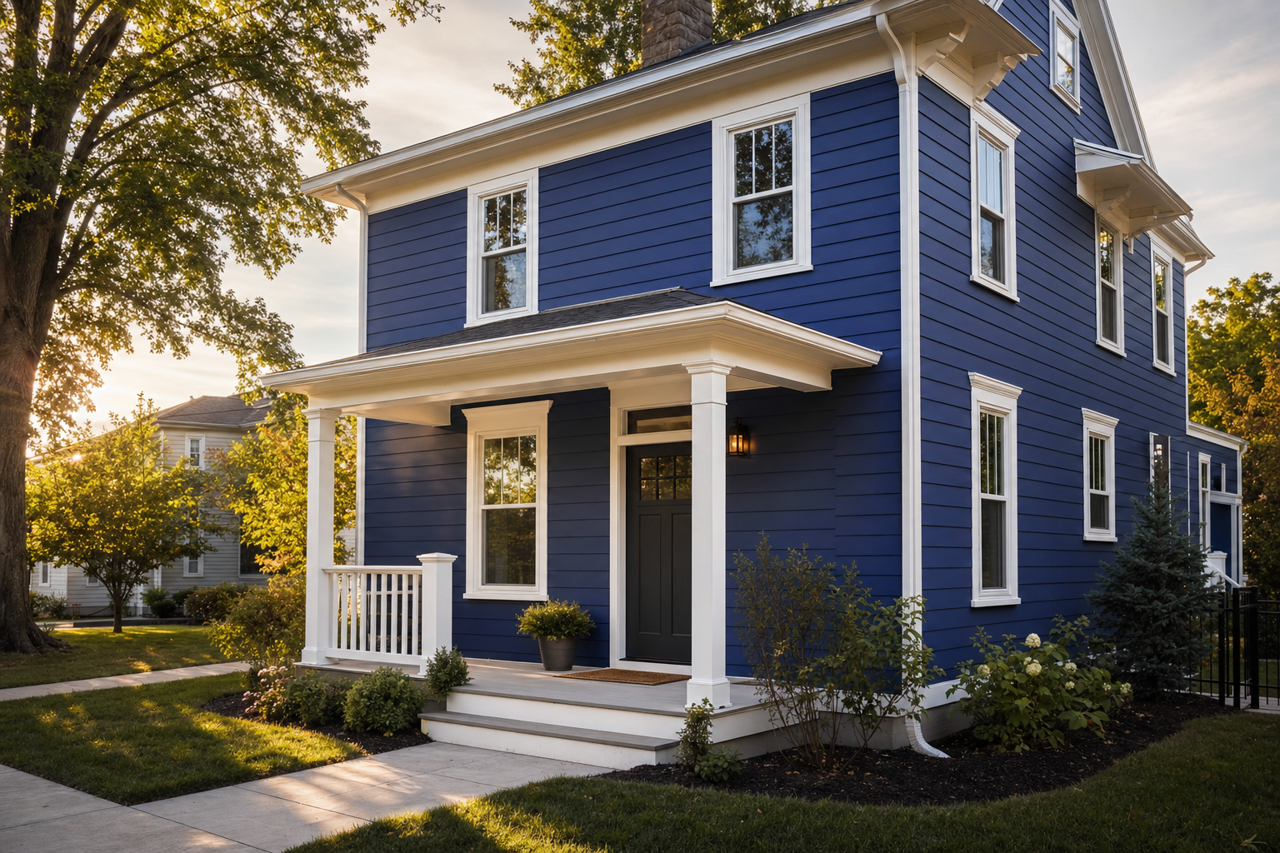 Starry by Benjamin Moore on exterior