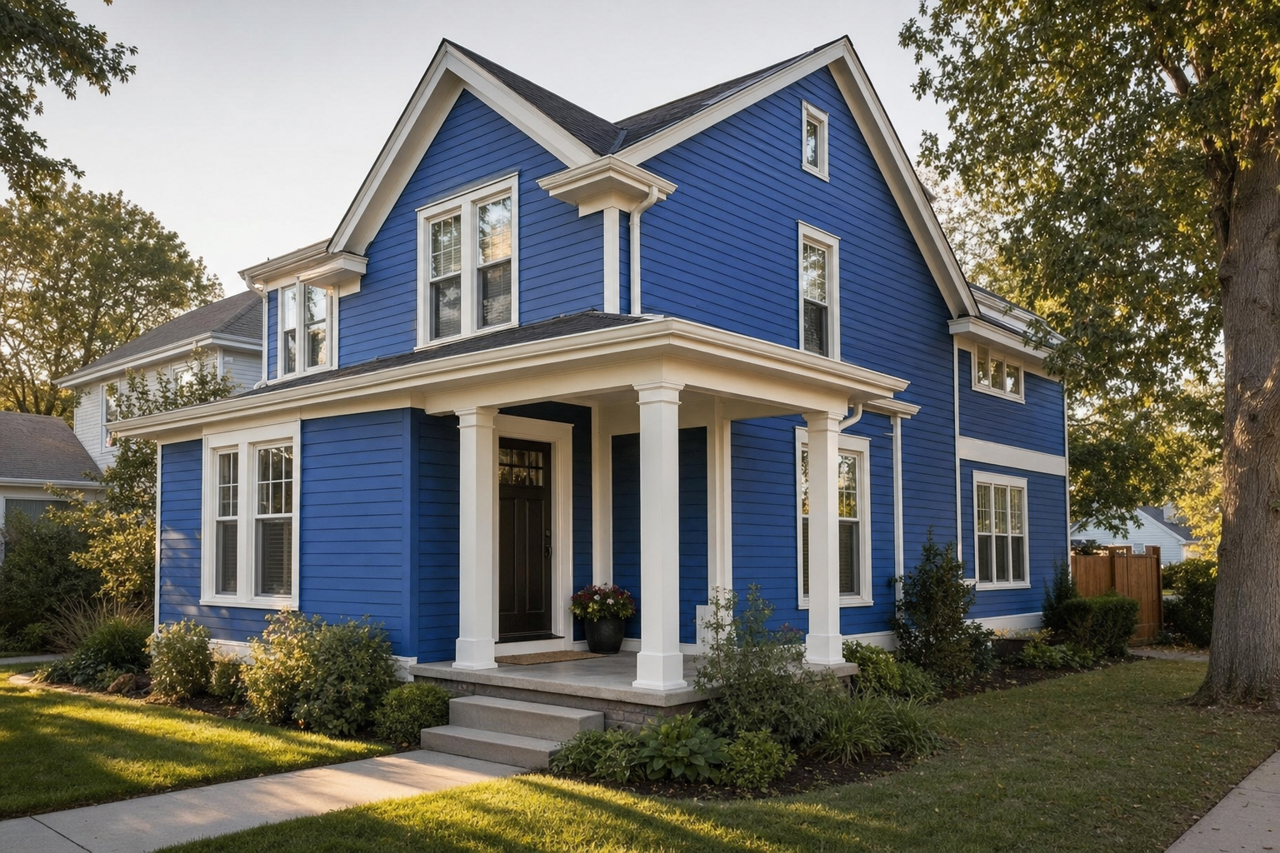 Twilight by Benjamin Moore on exterior