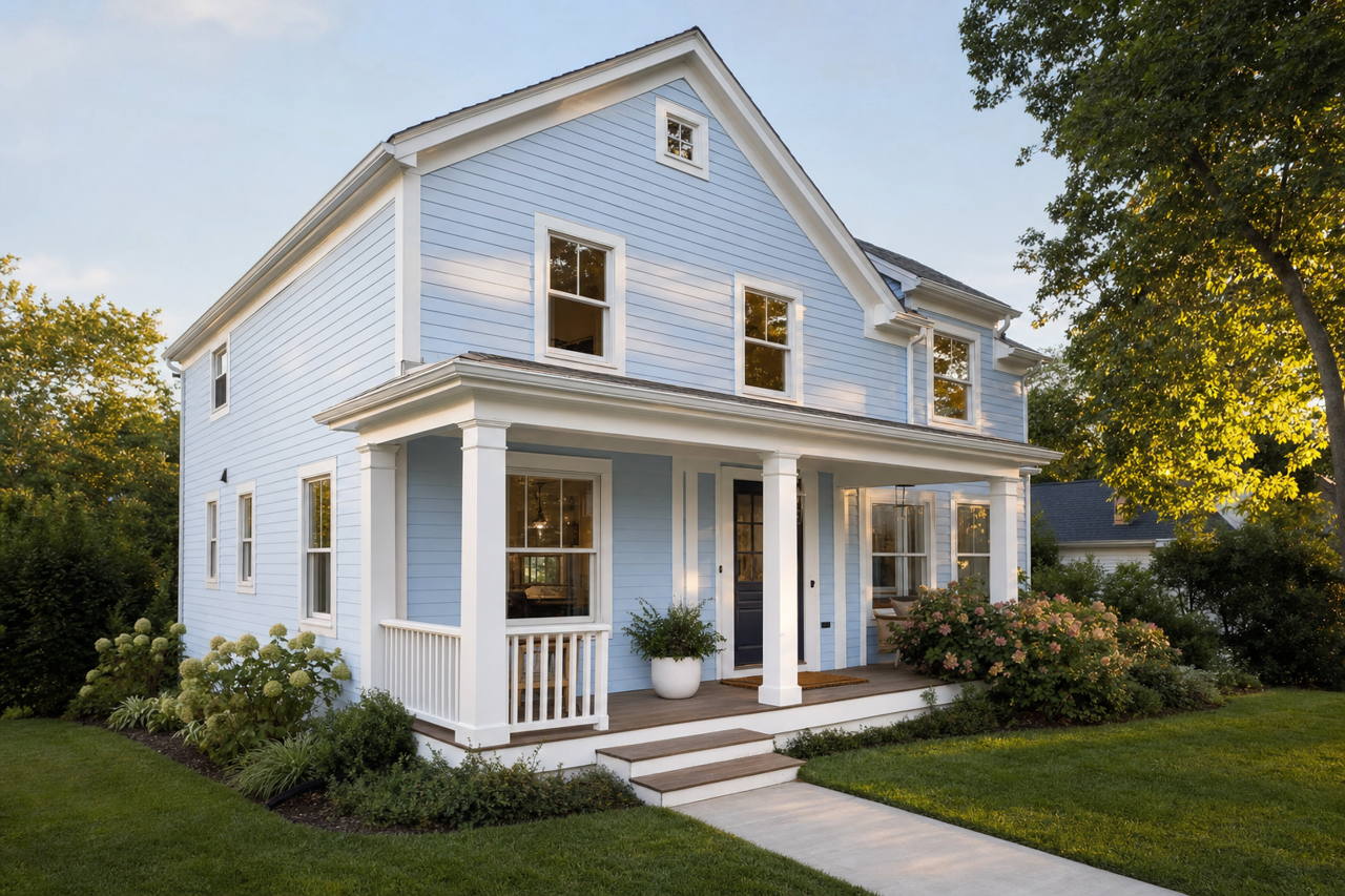 Windmill by Benjamin Moore on exterior