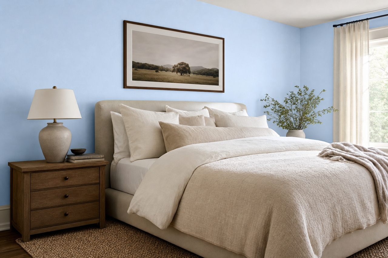 Windmill by Benjamin Moore on interiors