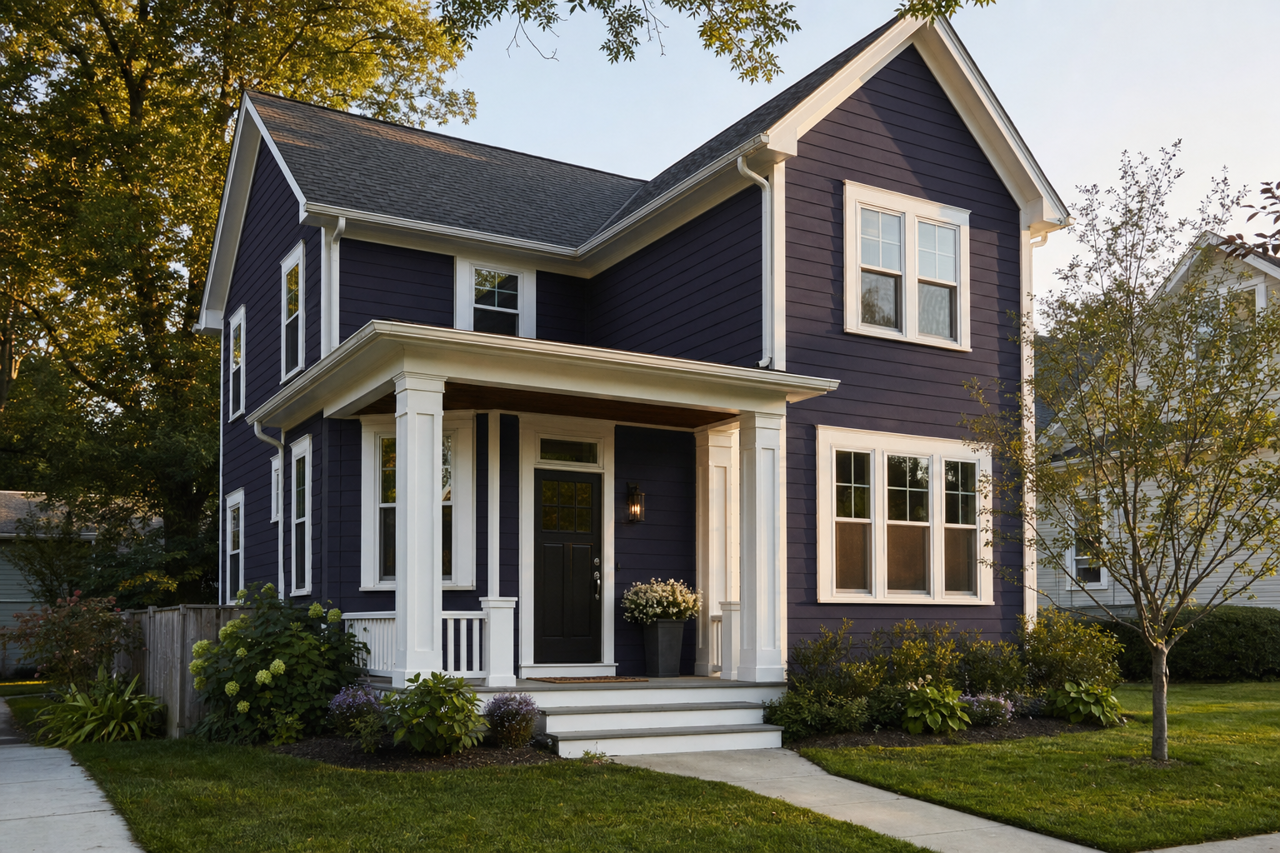Majestic by Benjamin Moore on exterior