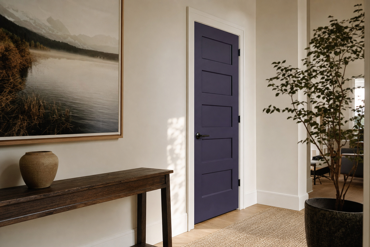 Majestic by Benjamin Moore on interior-doors
