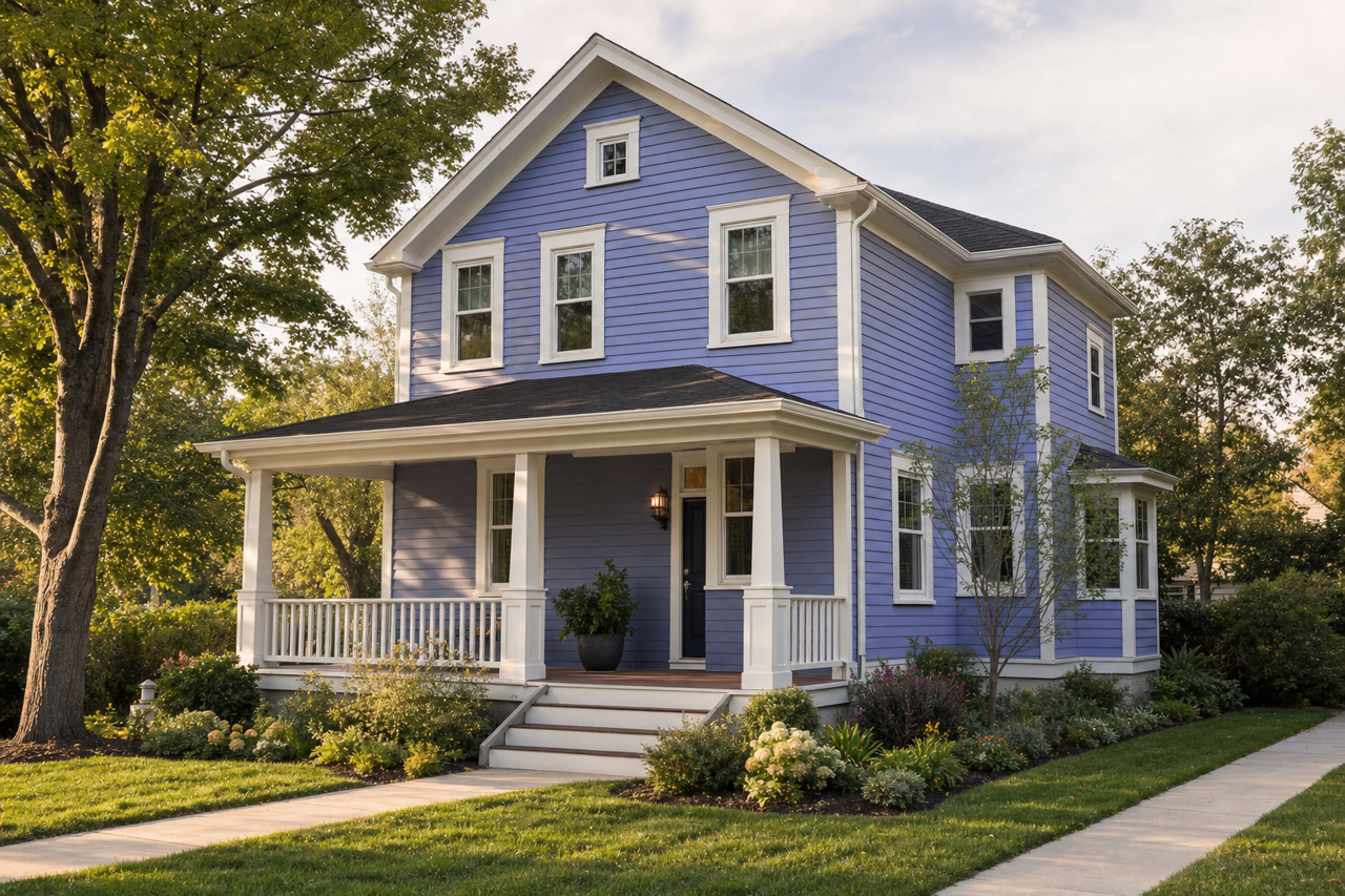 California by Benjamin Moore on exterior