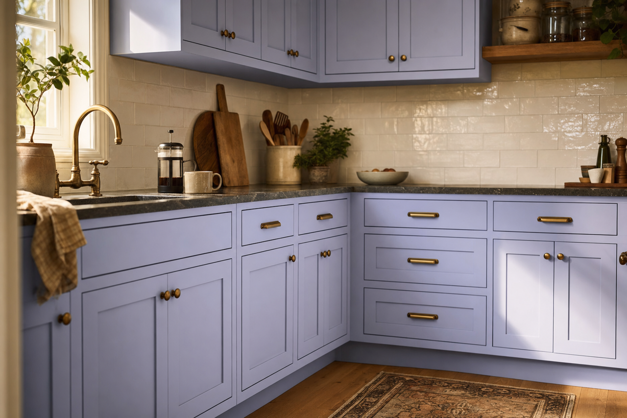Victorian by Benjamin Moore on cabinets