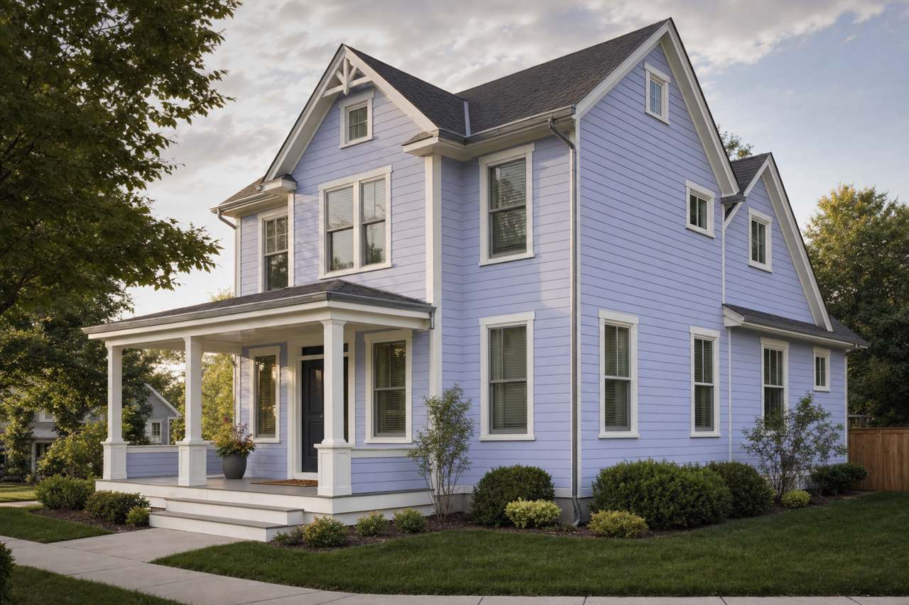Victorian by Benjamin Moore on exterior