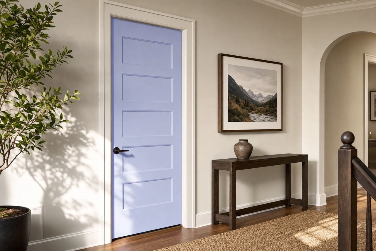 Victorian by Benjamin Moore on interior-doors
