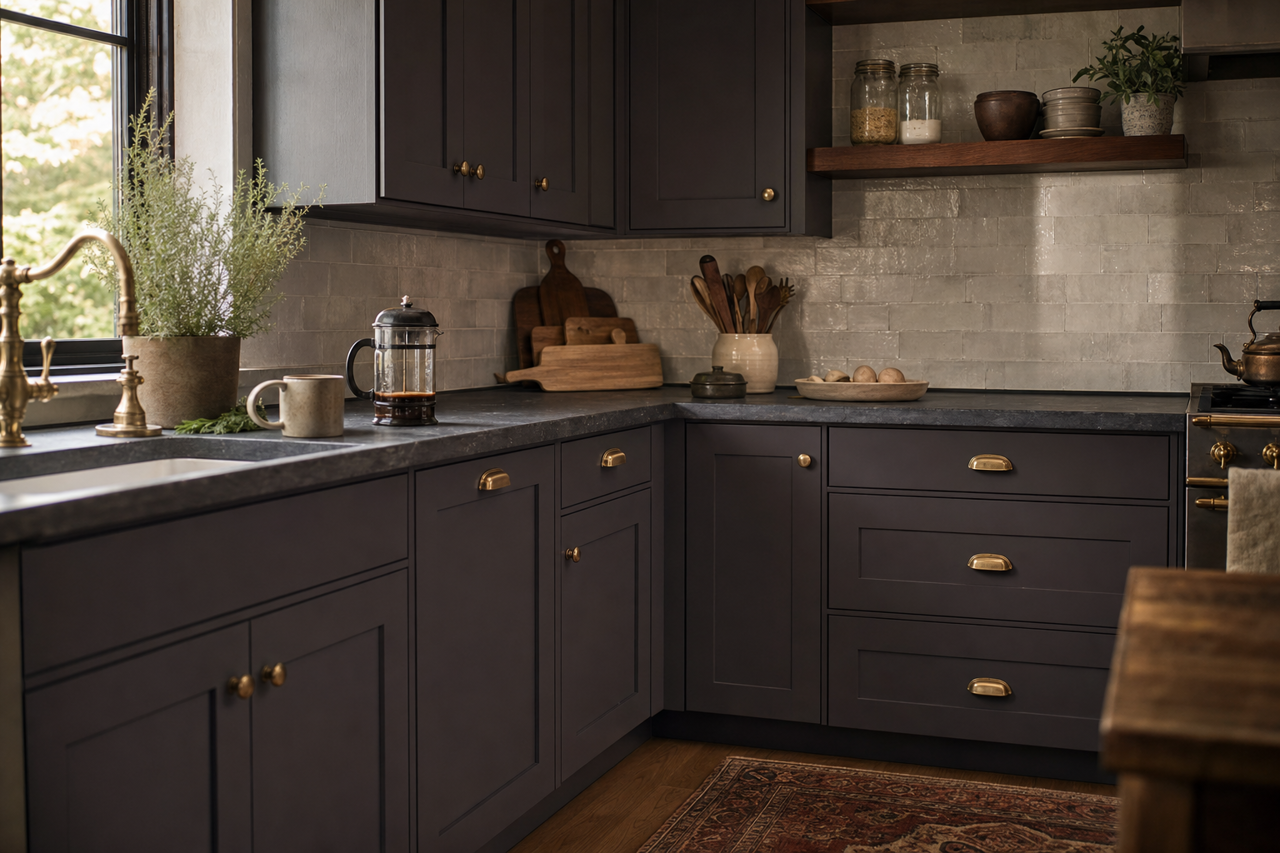 Tulsa by Benjamin Moore on cabinets