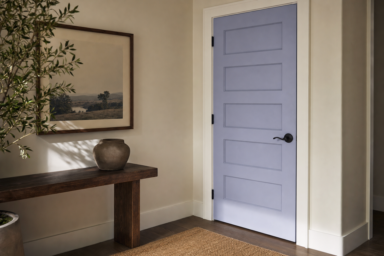 Enchanted by Benjamin Moore on interior-doors