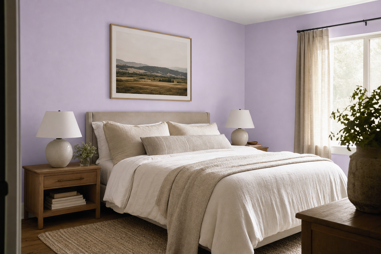 Lily by Benjamin Moore on interiors