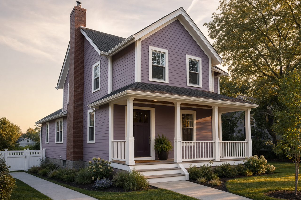 Wild by Benjamin Moore on exterior