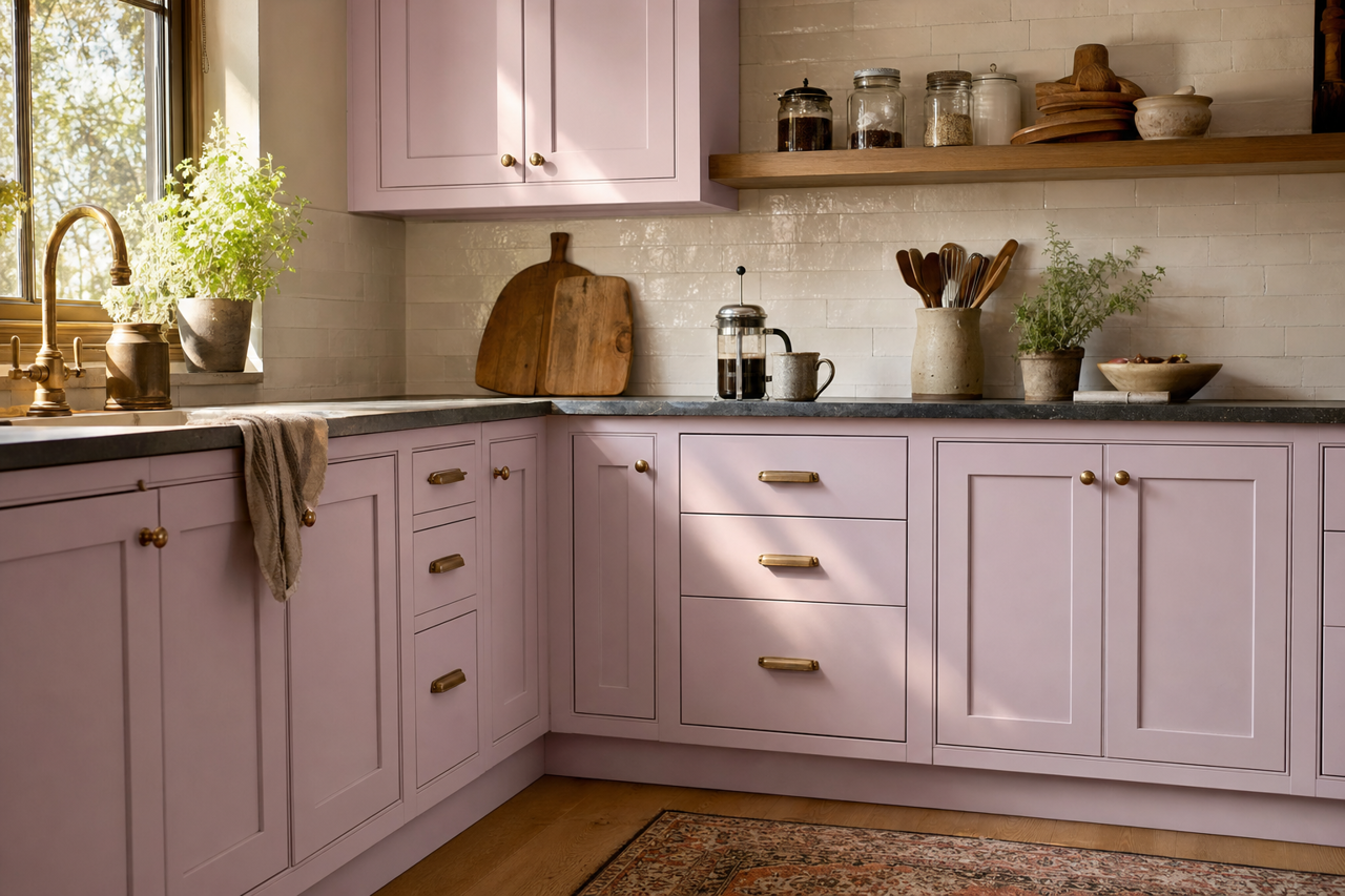 Beach by Benjamin Moore on cabinets