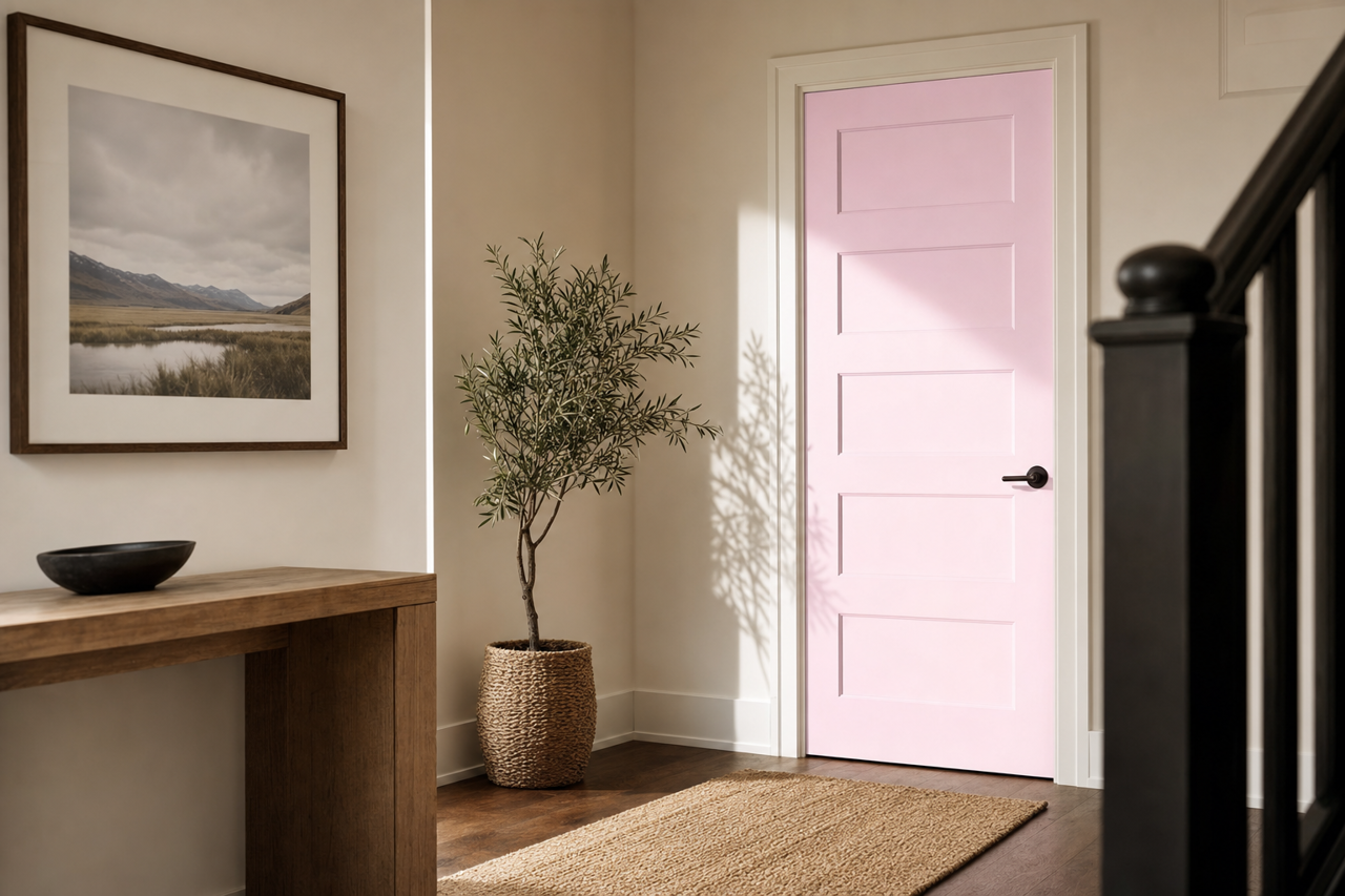 Easter by Benjamin Moore on interior-doors