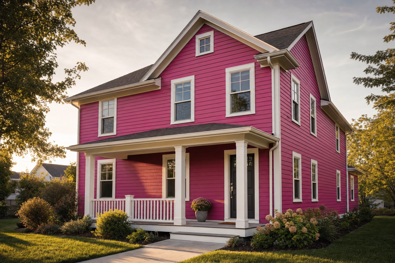 Royal by Benjamin Moore on exterior