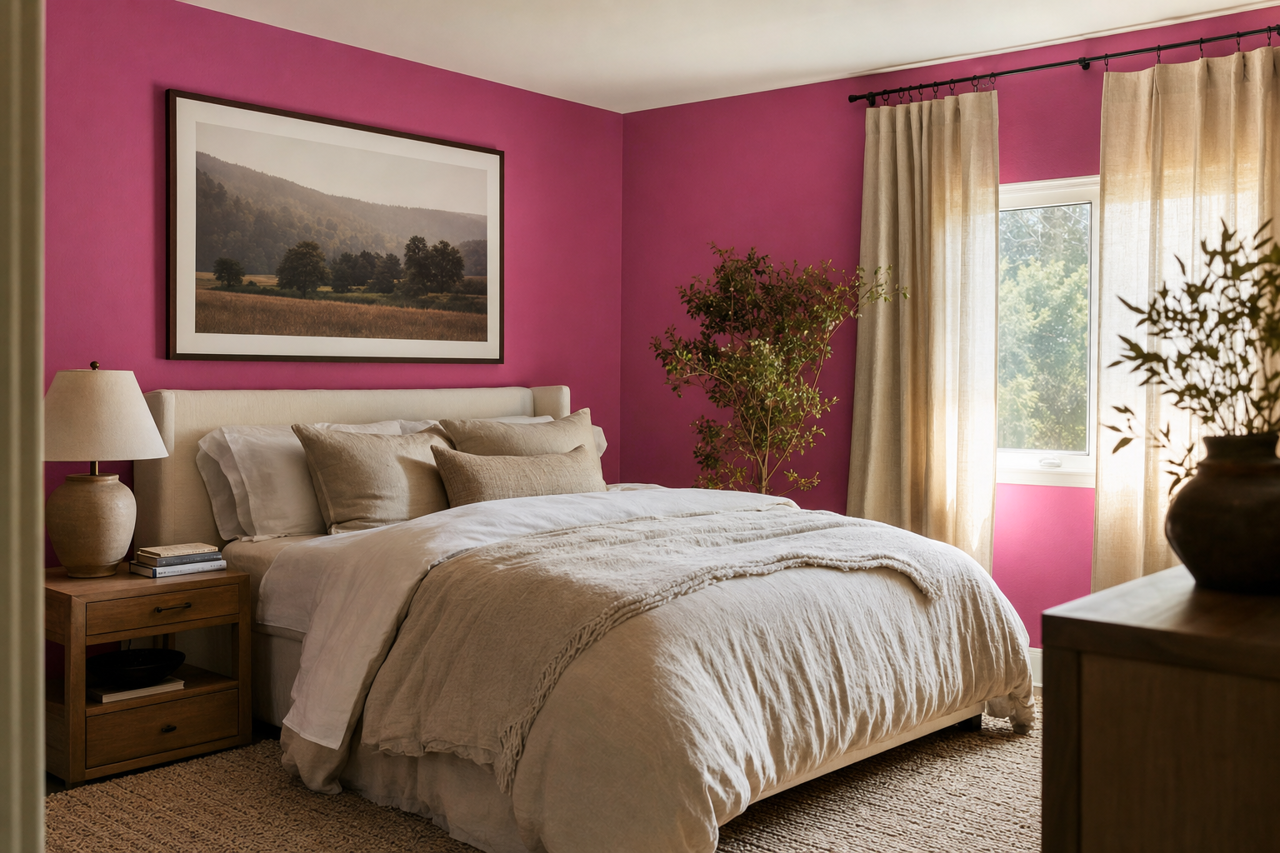 Crushed by Benjamin Moore on interiors